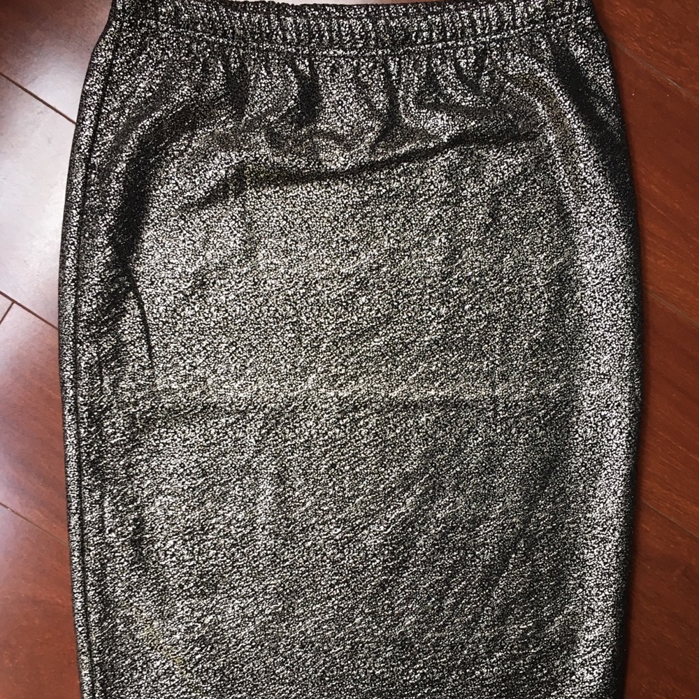 Black and Gold Skirt